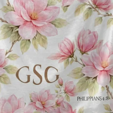 Magnolia Scripture Blanket + Monogram