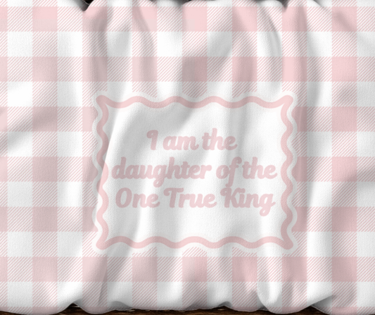 One True King - Pink Gingham