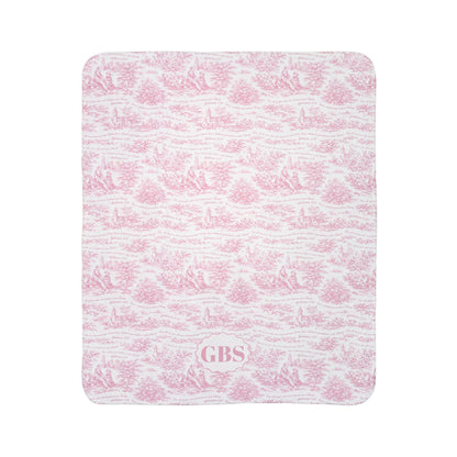 Pink Toile de Jouy|Galatians 3:27|Monogram