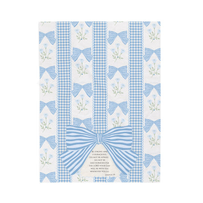 Be Strong Bow Cozy – Joshua 1:9