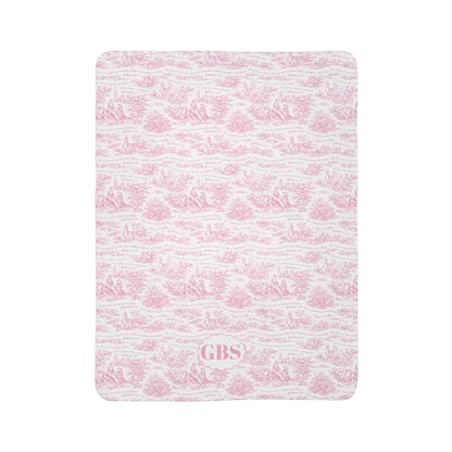 Pink Toile de Jouy|Galatians 3:27|Monogram