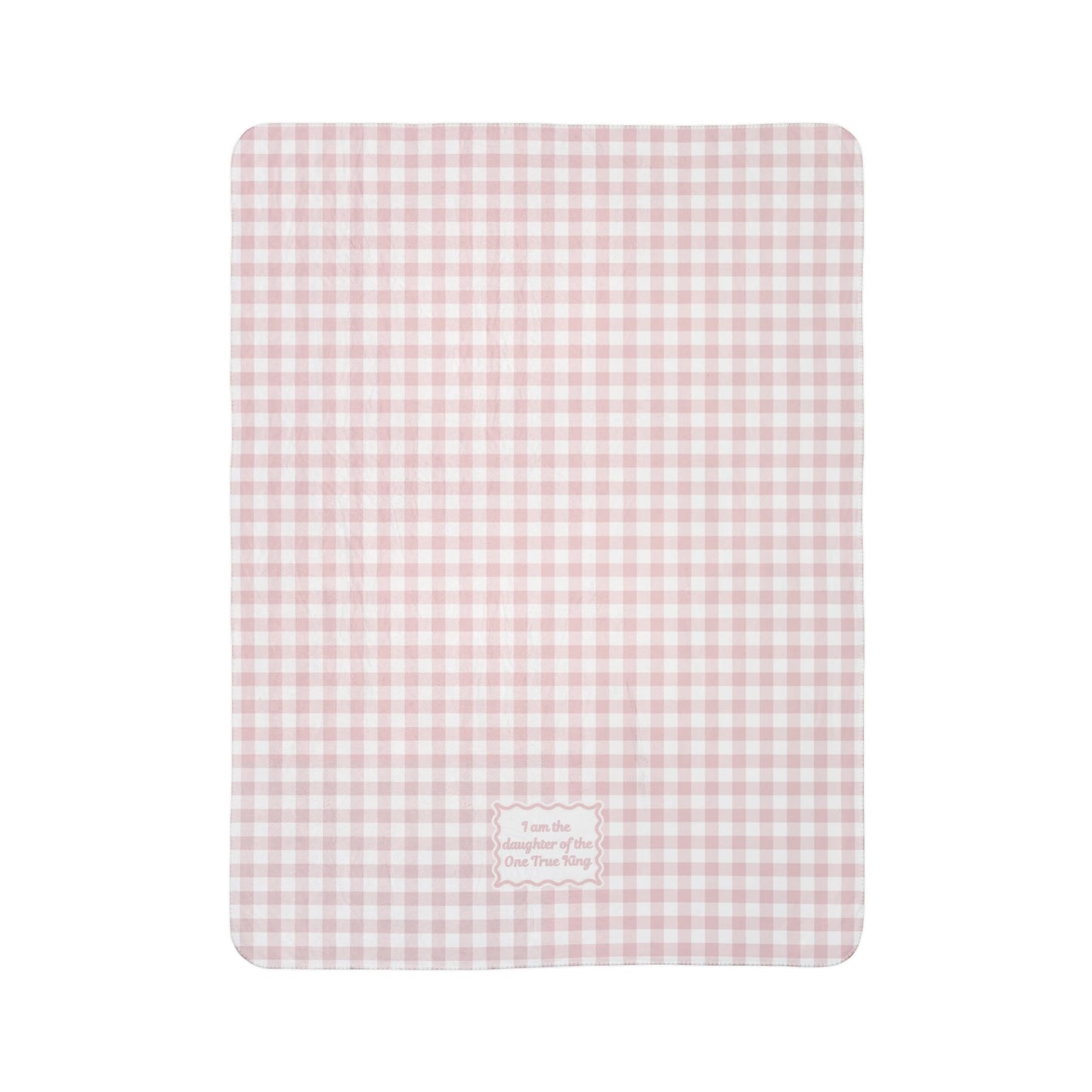One True King - Pink Gingham