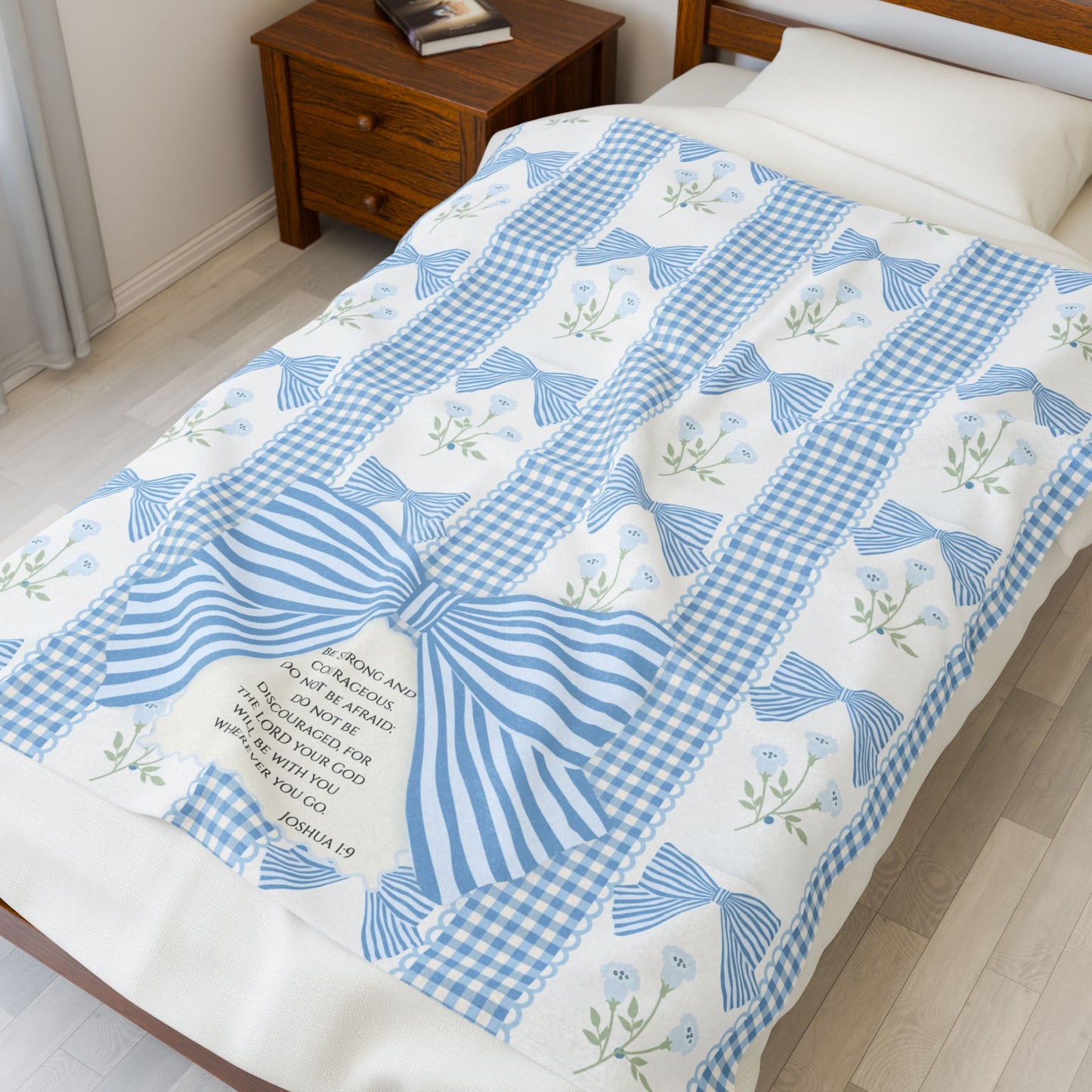 Be Strong Bow Cozy – Joshua 1:9