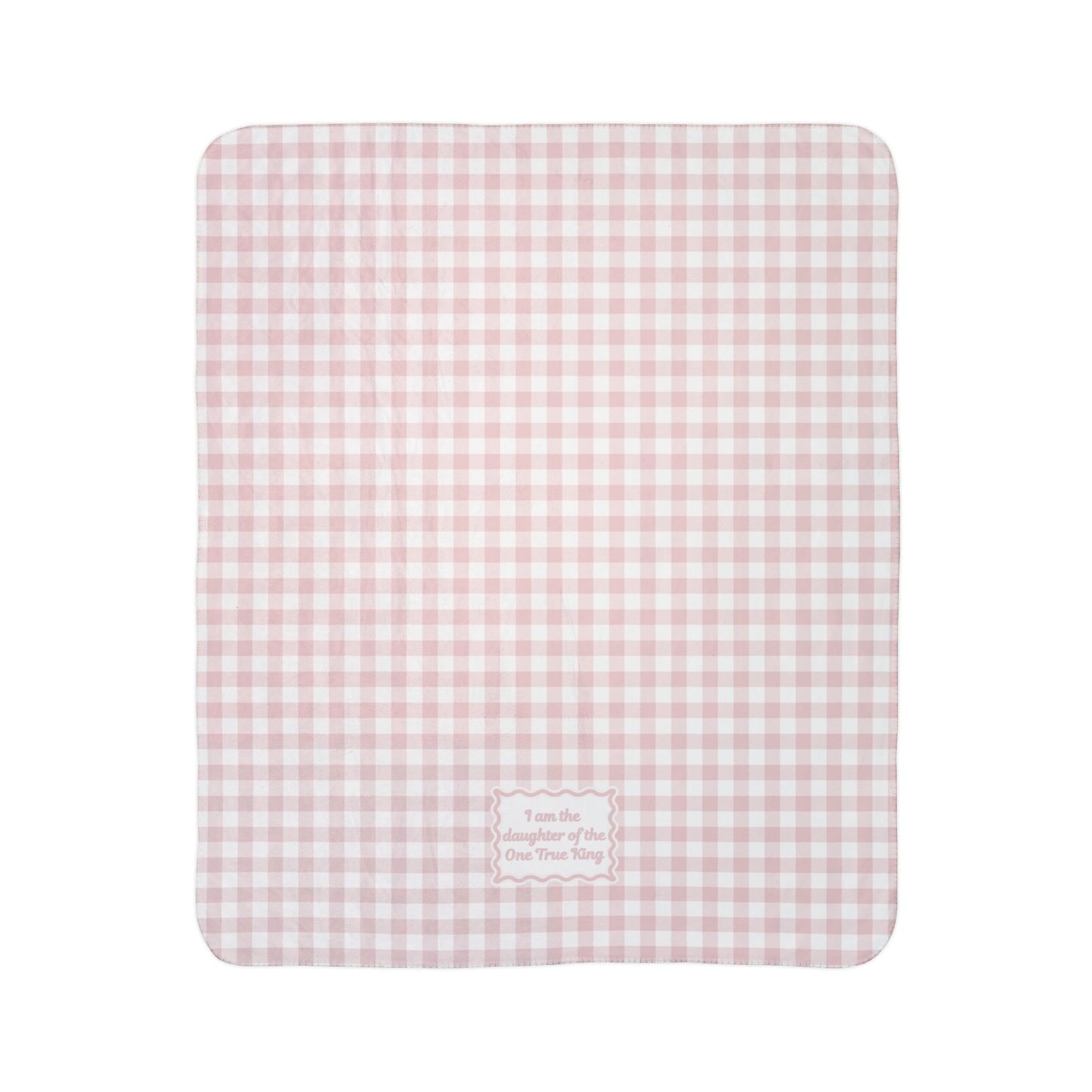 One True King - Pink Gingham
