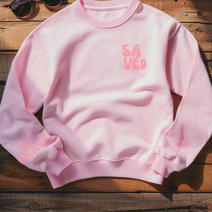 Saved By Grace Comfort Sweatshirt