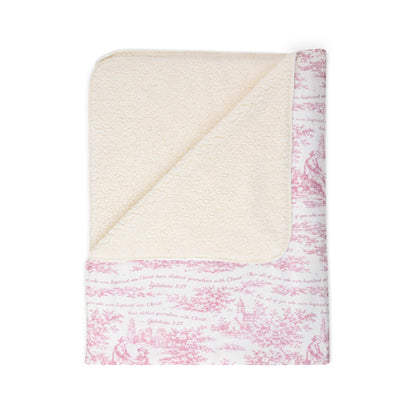Pink Toile de Jouy|Galatians 3:27|Monogram