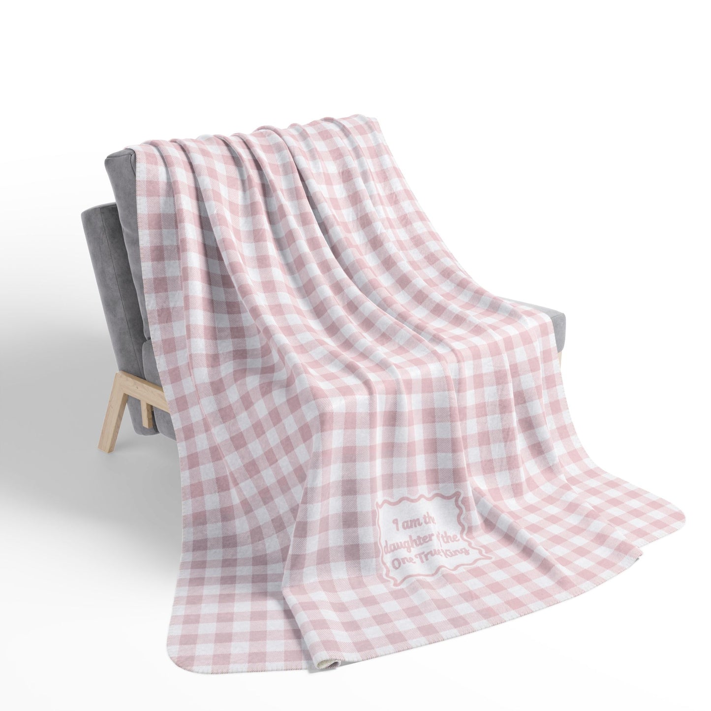 One True King - Pink Gingham