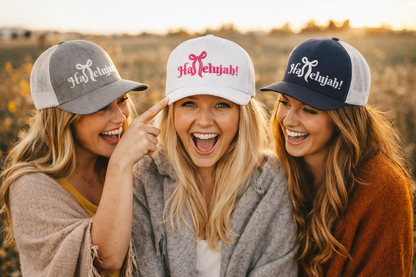 Hallelujah! Bow Trucker Cap