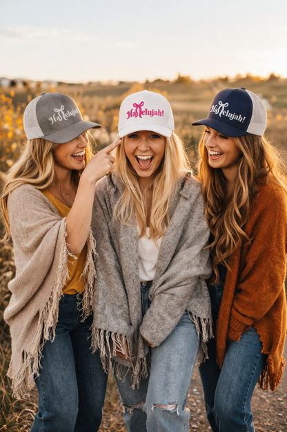 Hallelujah! Bow Trucker Cap