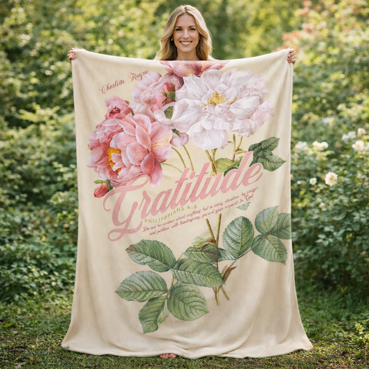 Gratitude Wild Rose – Philippians 4:6