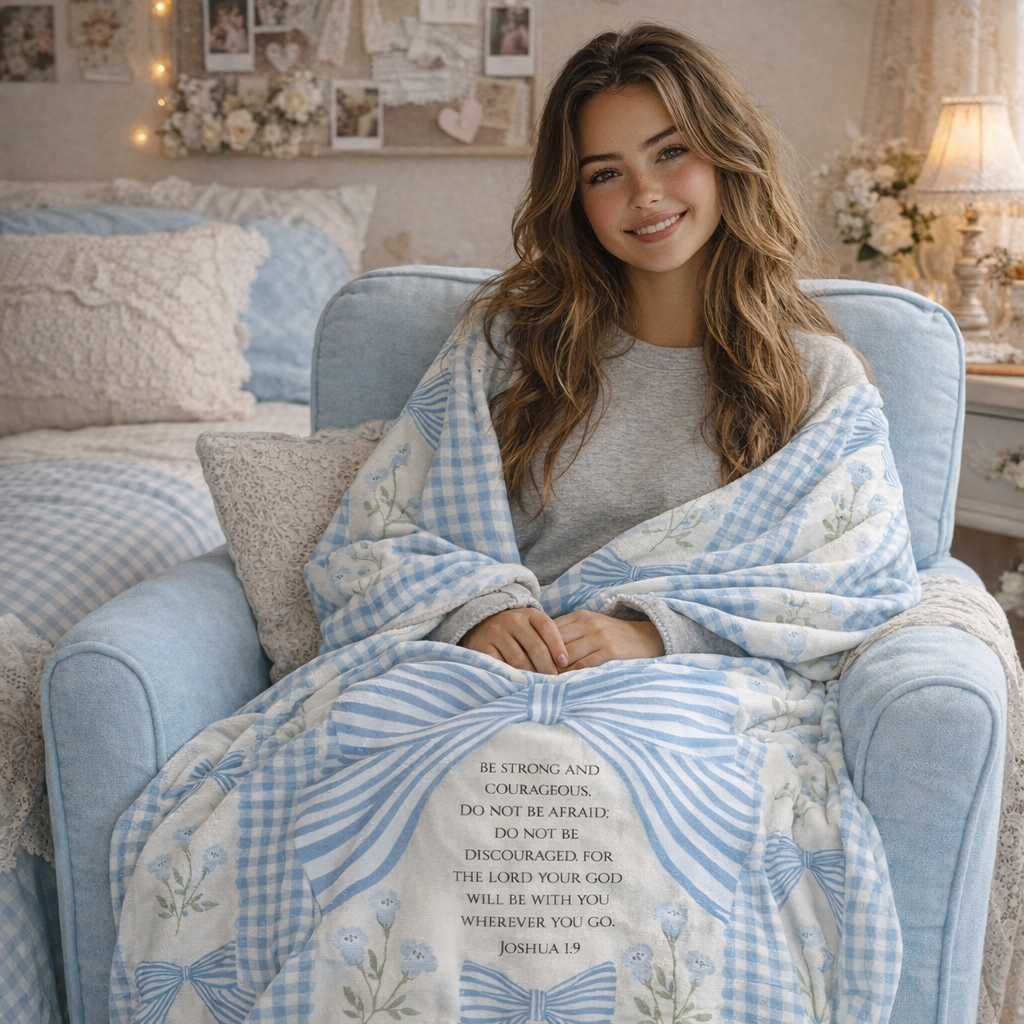 Be Strong Bow Cozy – Joshua 1:9