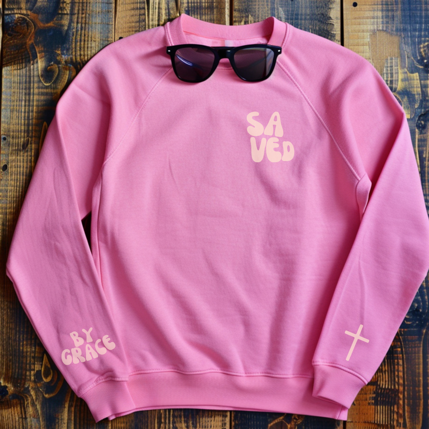 Saved By Grace Comfort Sweatshirt