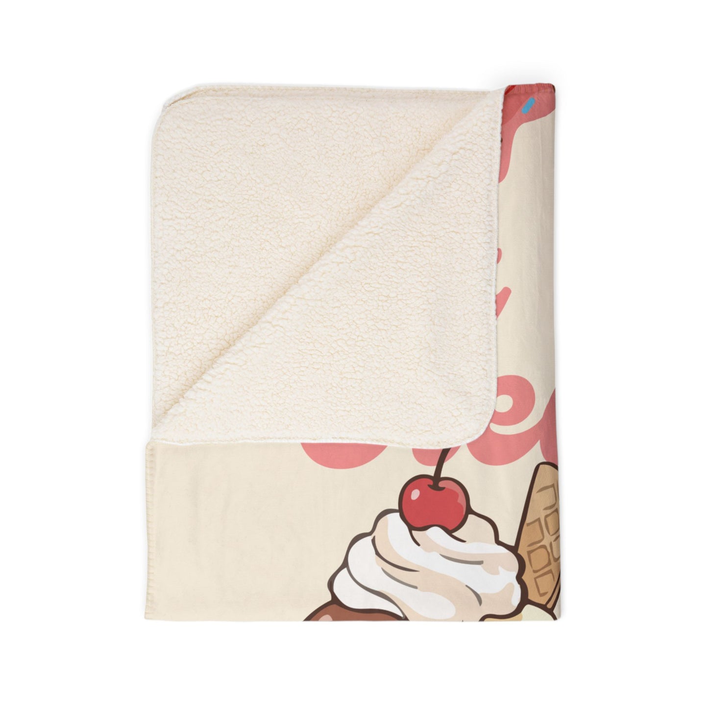 Jesus and Ice Cream Blanket - John 6:35
