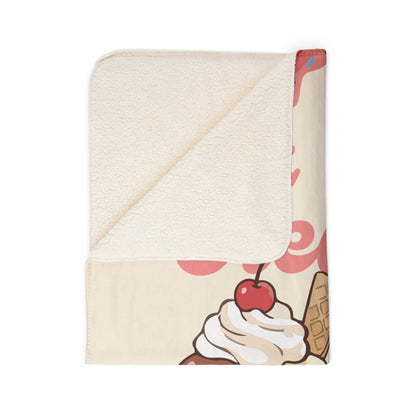 Jesus and Ice Cream Blanket - John 6:35