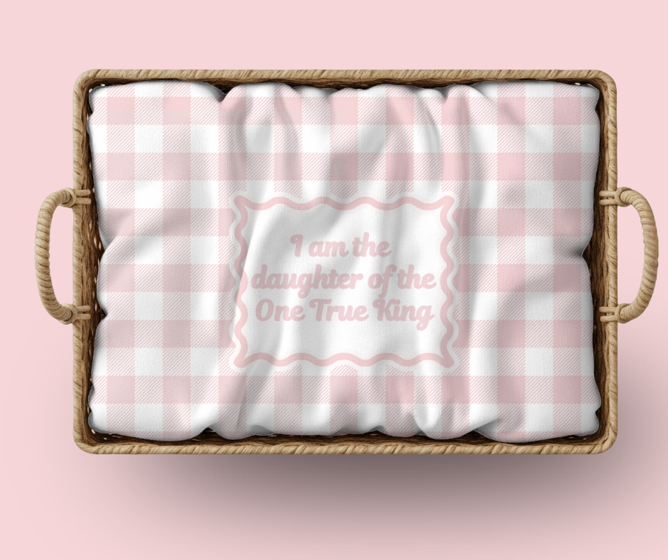 One True King - Pink Gingham