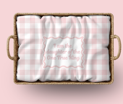 One True King - Pink Gingham