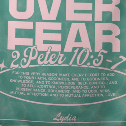 Faith Over Fear - Personalized Name
