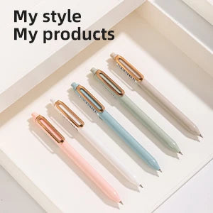 Covered Cozy 5pcs 0.5mm Black Gel Pens