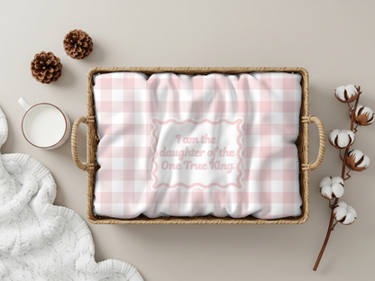 One True King - Pink Gingham