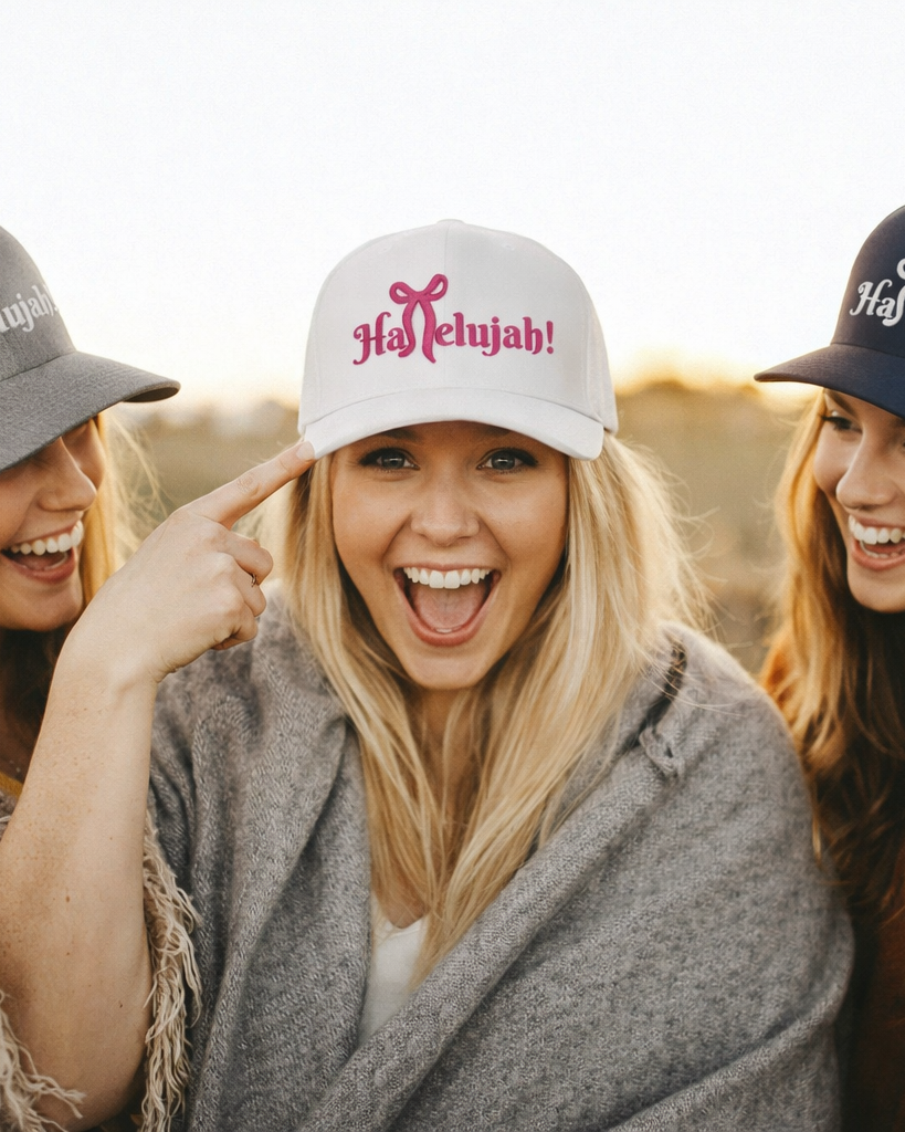 Hallelujah! Bow Trucker Cap