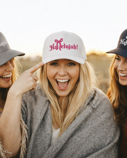 Hallelujah! Bow Trucker Cap